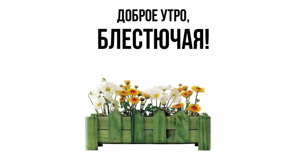 Картинка Доброе утро, блестючая