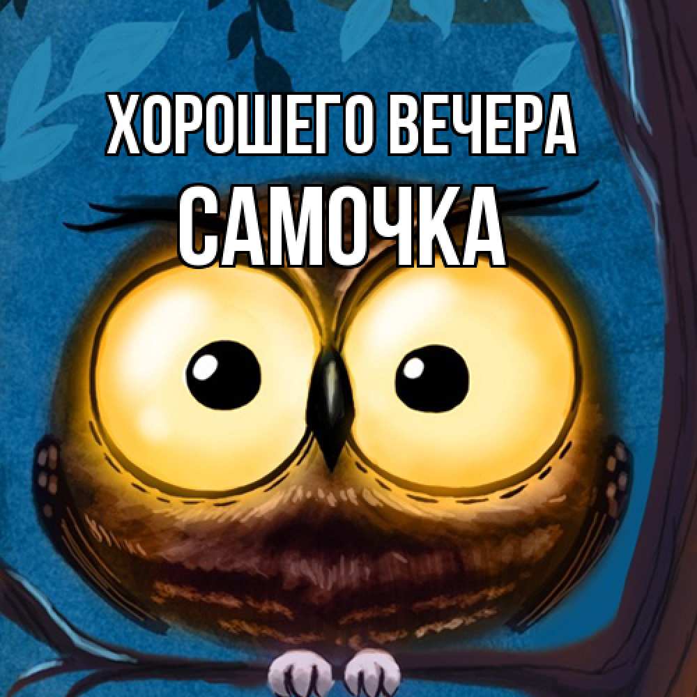 Картинка Хорошего вечера, самочка