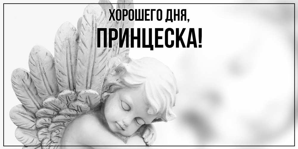 Открытка  для любимых и родных. принцеска, Хорошего дня  