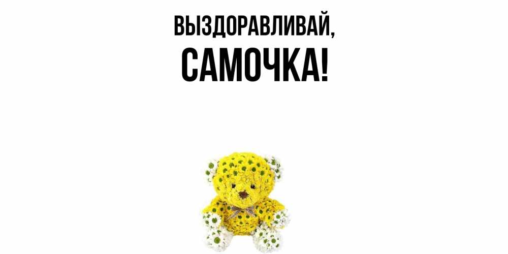 Картинка Выздоравливай, самочка