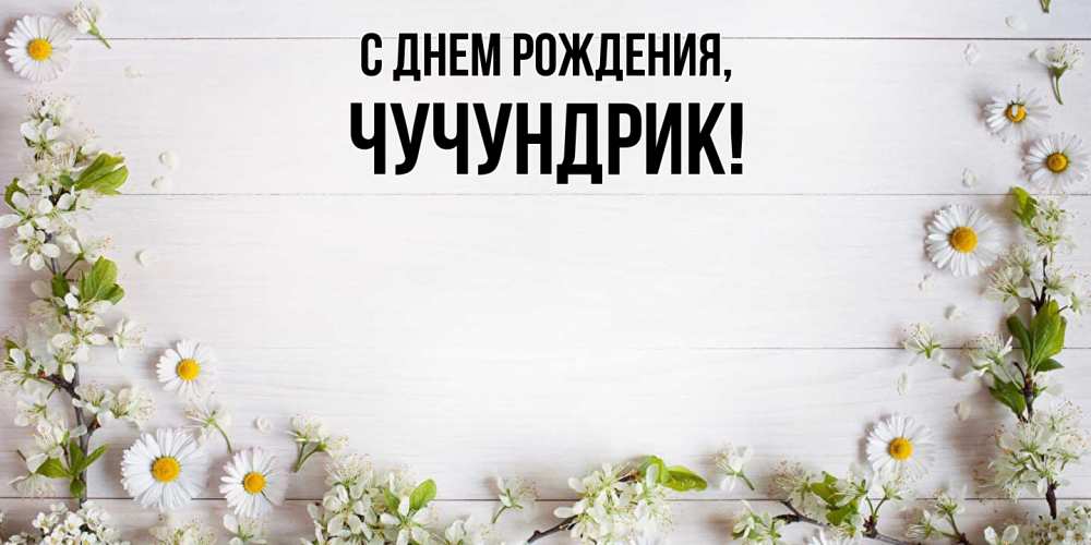 Картинка С днем рождения, чучундрик