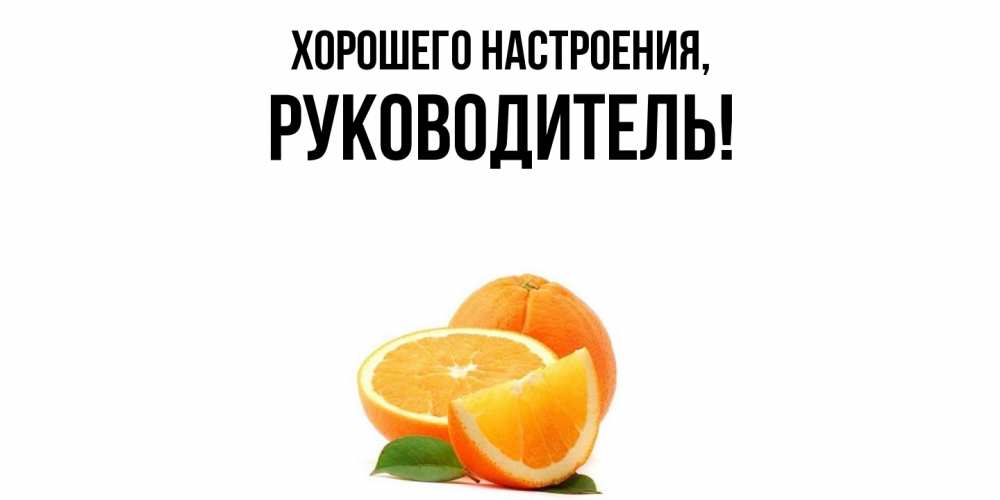 Картинка Хорошего настроения, Руководитель