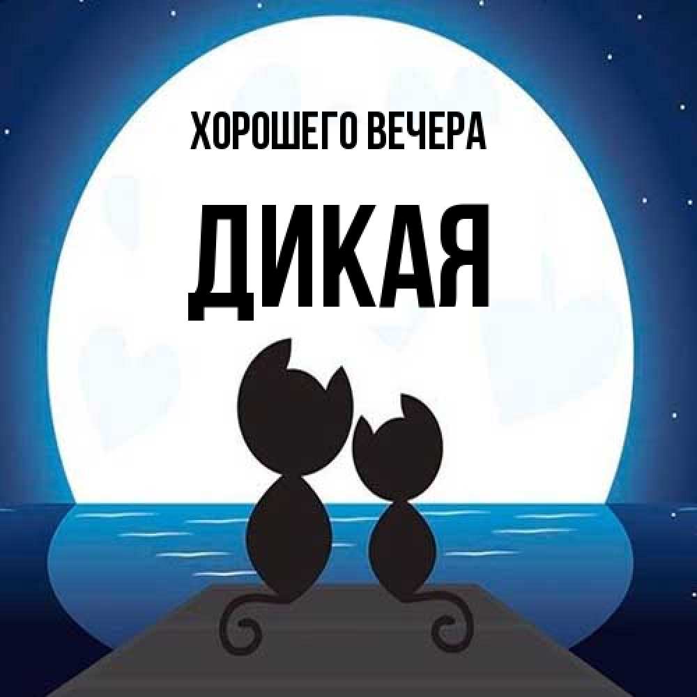 Картинка Хорошего вечера, дикая