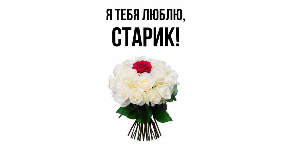 Картинка Я тебя люблю, Старик